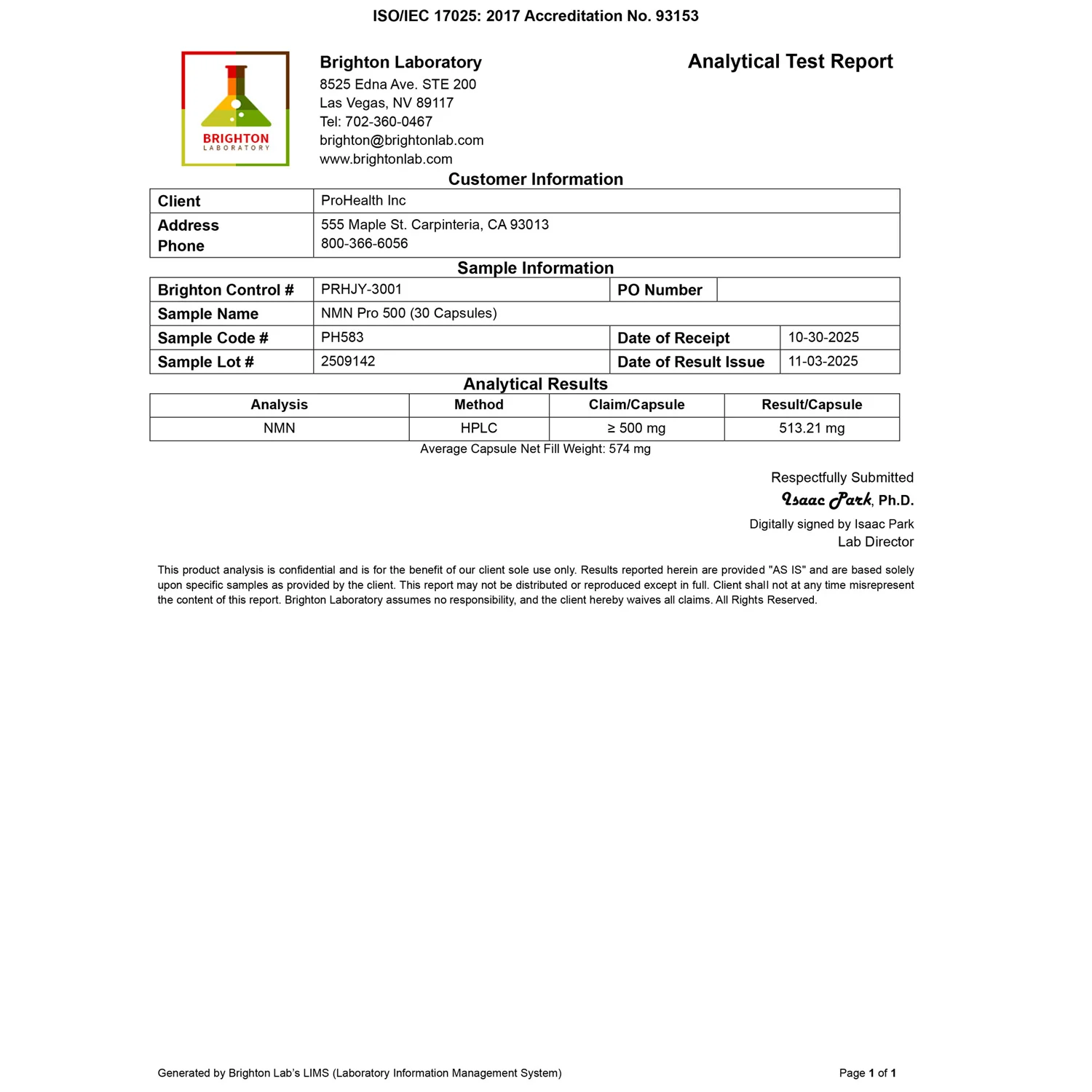 NMN Pro™ 500 - Uthever® NMN - 500 mg, 30 servings - Image 3